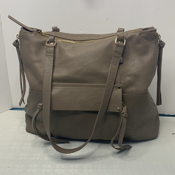 Kooba Everette In taupe brown Leather Tote - Picture 3 of 9